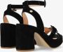 FRED DE LA BRETONIERE Sandalen Dames 163010180 Maat: 39 Materiaal: Suède Kleur: Zwart - Thumbnail 9