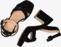 FRED DE LA BRETONIERE Sandalen Dames 163010180 Maat: 39 Materiaal: Suède Kleur: Zwart - Thumbnail 11