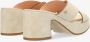 FRED DE LA BRETONIERE Muiltjes Dames 163010184 Maat: 39 Materiaal: Suède Kleur: Beige - Thumbnail 9