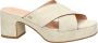 FRED DE LA BRETONIERE Muiltjes Dames 163010184 Maat: 39 Materiaal: Suède Kleur: Beige - Thumbnail 10