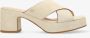 FRED DE LA BRETONIERE Muiltjes Dames 163010184 Maat: 39 Materiaal: Suède Kleur: Beige - Thumbnail 14