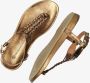 Fred de la Bretoniere 170010224 Slippers Bronze Gold - Thumbnail 8