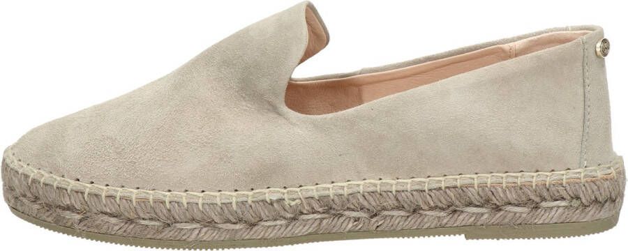 Fred de la Bretoniere dames espadrille Taupe