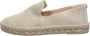 Fred de la Bretoniere 152010258 Espadrilles Dames Taupe - Thumbnail 8
