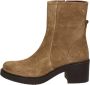 Fred de la Bretoniere dames rits & gesloten boot Cognac - Thumbnail 3