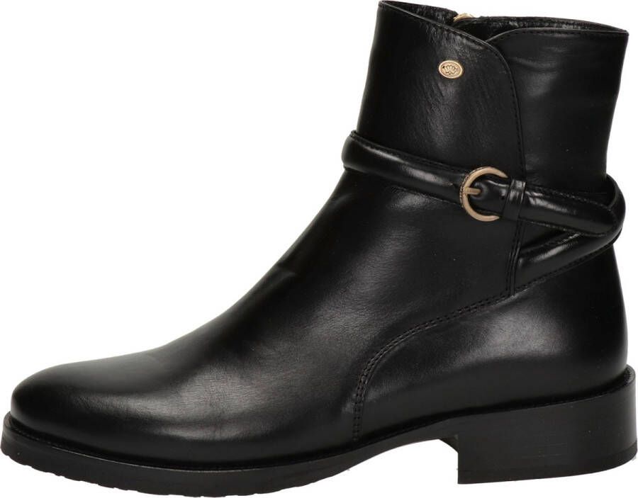 Fred de la Bretoniere dames rits-& gesloten boot Zwart