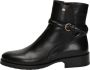 Fred de la Bretoniere dames rits-& gesloten boot Zwart - Thumbnail 4