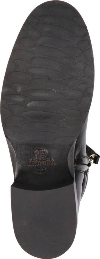 Fred de la Bretoniere dames rits-& gesloten boot Zwart