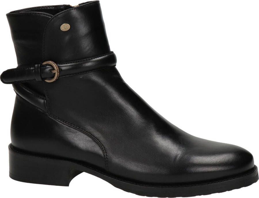 Fred de la Bretoniere dames rits-& gesloten boot Zwart