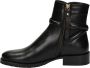 Fred de la Bretoniere dames rits-& gesloten boot Zwart - Thumbnail 8