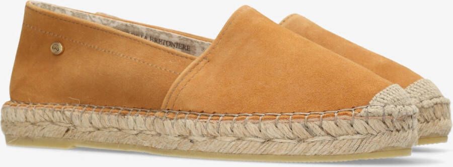 Fred de la Bretoniere Espadrille Loafer Cognac