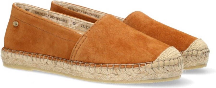 Fred de la Bretoniere Espadrille Loafer Cognac
