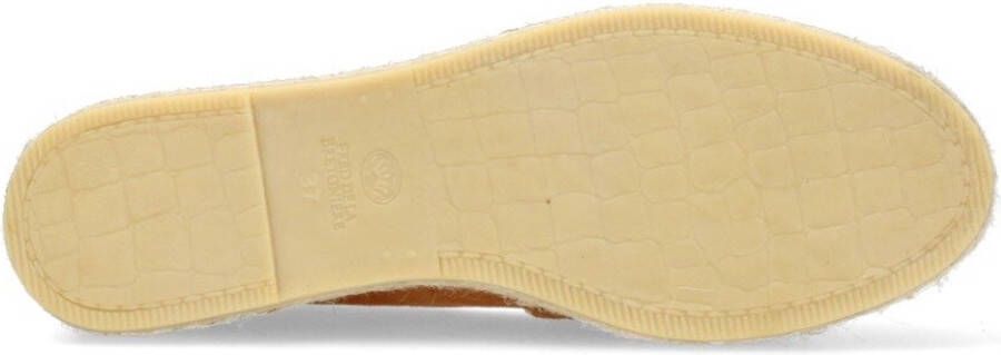 Fred de la Bretoniere Espadrille Loafer Cognac