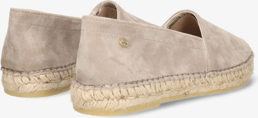 FRED DE LA BRETONIERE Espadrilles Dames 152010200 Maat: 36 Materiaal: Suède Kleur: Taupe - Foto 13