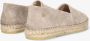 FRED DE LA BRETONIERE Espadrilles Dames 152010200 Maat: 36 Materiaal: Suède Kleur: Taupe - Thumbnail 13