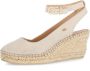 Fred de la Bretoniere 153010245 Espadrilles Zomer Schoenen Dames Beige - Thumbnail 11