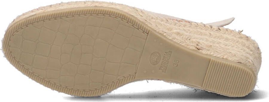 Fred de la Bretoniere Espadrille Sleehak Grijs