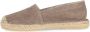 FRED DE LA BRETONIERE Espadrilles Dames 152010228 Maat: 42 Materiaal: Suède Kleur: Taupe - Thumbnail 8
