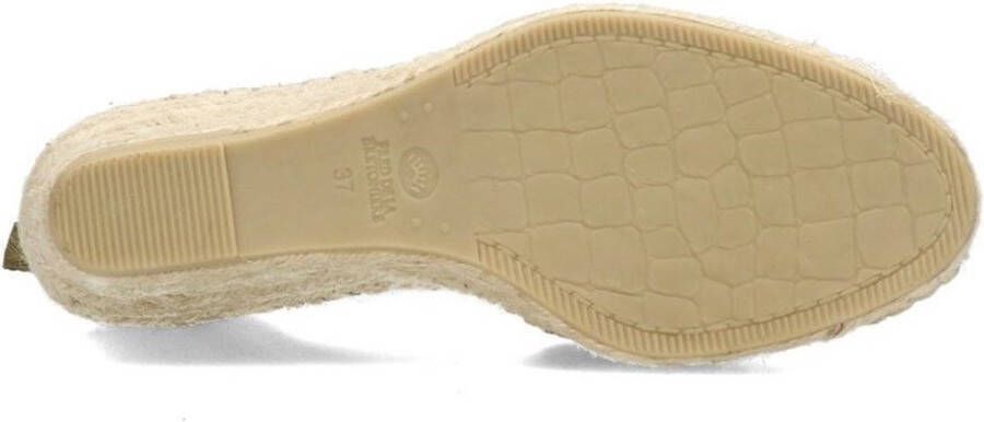 Fred de la Bretoniere Espadrilles Green color blocking