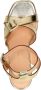 Fred de la Bretoniere FRS1445 Sandalen Hak Goudkleur - Thumbnail 10