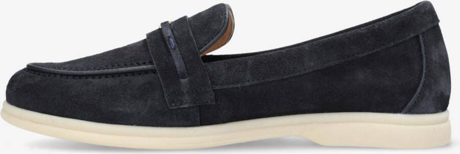Fred de la Bretoniere Loafer Orgao Donkerblauw