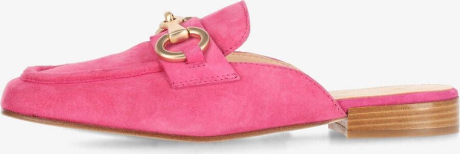 Fred de la Bretoniere Slipper Mint Fuchsia