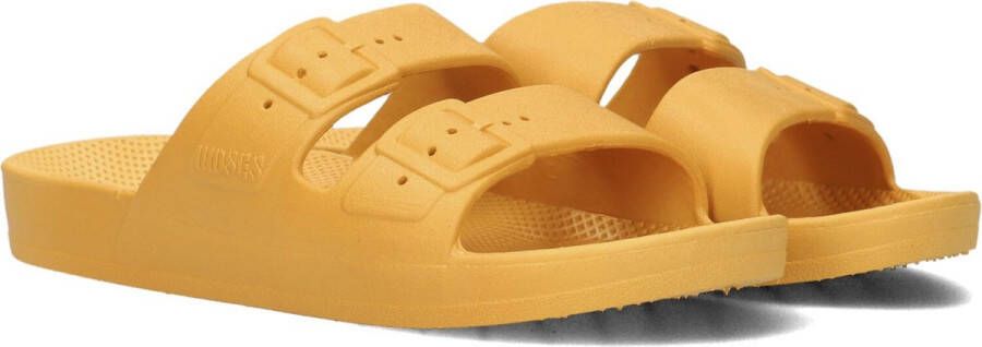Freedom Moses Basic Slippers Meisjes Geel