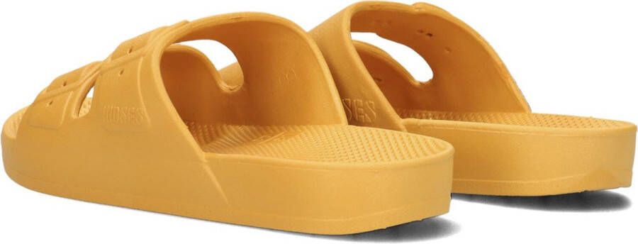 Freedom Moses Basic Slippers Meisjes Geel