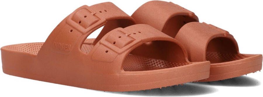 Freedom Moses Basic Slippers Meisjes Oranje