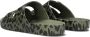 Freedom Moses Slippers Leo Cactus Groen met Leopard print - Thumbnail 7