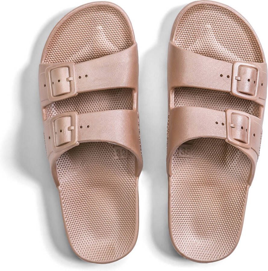 Freedom Moses Slippers Slides Vegan Jupiter Roze - Foto 5