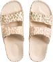 Freedom Moses Slippers Felina 2 Stone Leopard Beige - Thumbnail 12