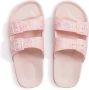 Freedom Moses Slippers Slides Vegan Aloha Rosa Roze - Thumbnail 4