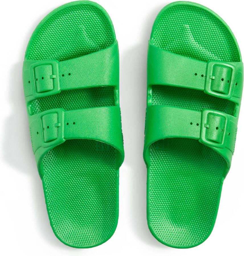 Freedom Moses Slippers Slides Vegan Marley Groen