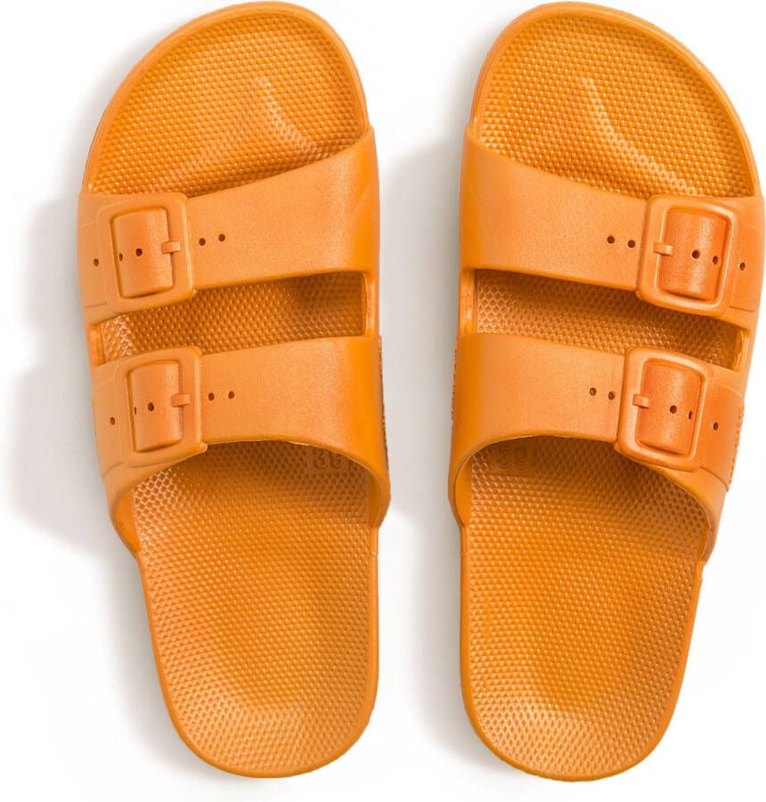 Freedom Moses Slippers Slides Vegan Sol Oranje