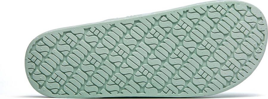 Freedom Moses Slippers Slides Vegan White Terrazzo Sage Groen - Foto 3