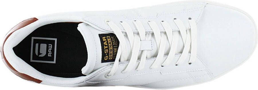 G-Star G STAR RAW Cadet Pop Heren Sneakers Schoenen Sportschoenen Wit - Foto 13
