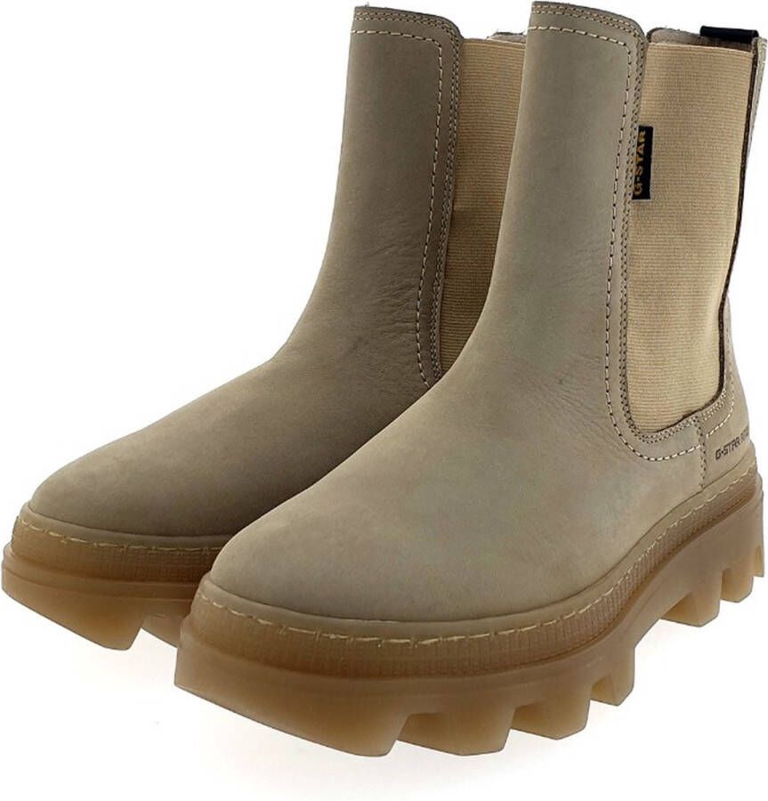 G-Star G Star Raw Noxer Chs Nub W Chelsea boots Enkellaarsjes Dames Taupe - Foto 3
