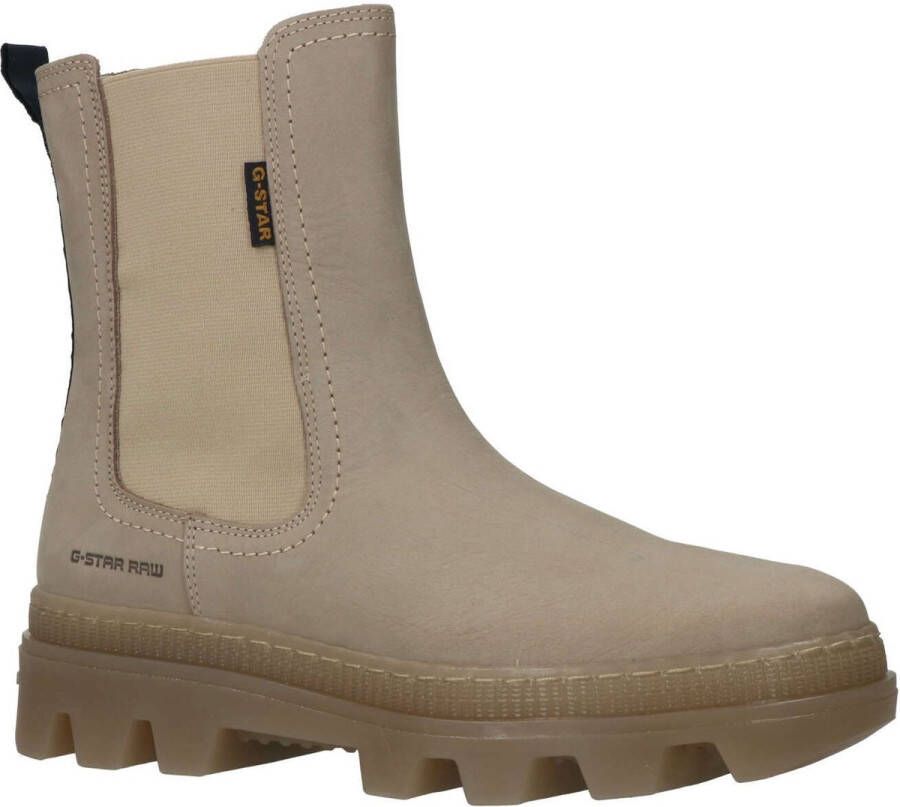 G-Star G Star Raw Noxer Chs Nub W Chelsea boots Enkellaarsjes Dames Taupe - Foto 4