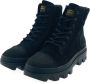 G-Star Stijlvolle Enkellaars met Gestructureerde Zool Black Dames - Thumbnail 8