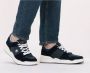 G-Star Leren Lage Sneaker met Contrasterende Logo's Blauw Heren - Thumbnail 11