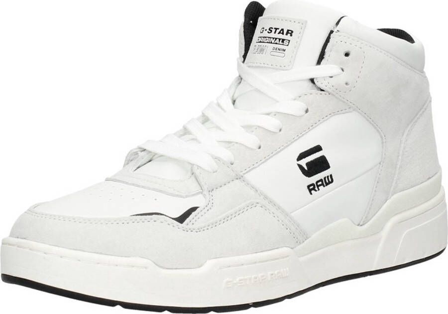 G-Star Raw Attacc Mid Bsc M Hoge sneakers Leren Sneaker Heren Wit