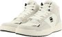 G-Star G Star Raw Attacc Mid Bsc M Lage sneakers Leren Sneaker Heren Wit - Thumbnail 15