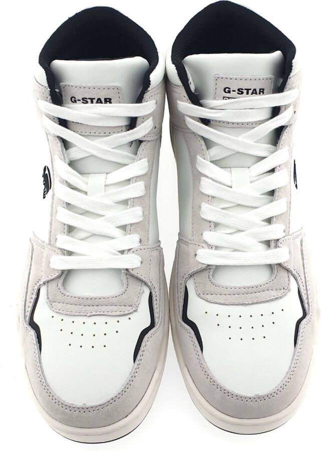 G-Star Raw Attacc Mid Bsc M Hoge sneakers Leren Sneaker Heren Wit