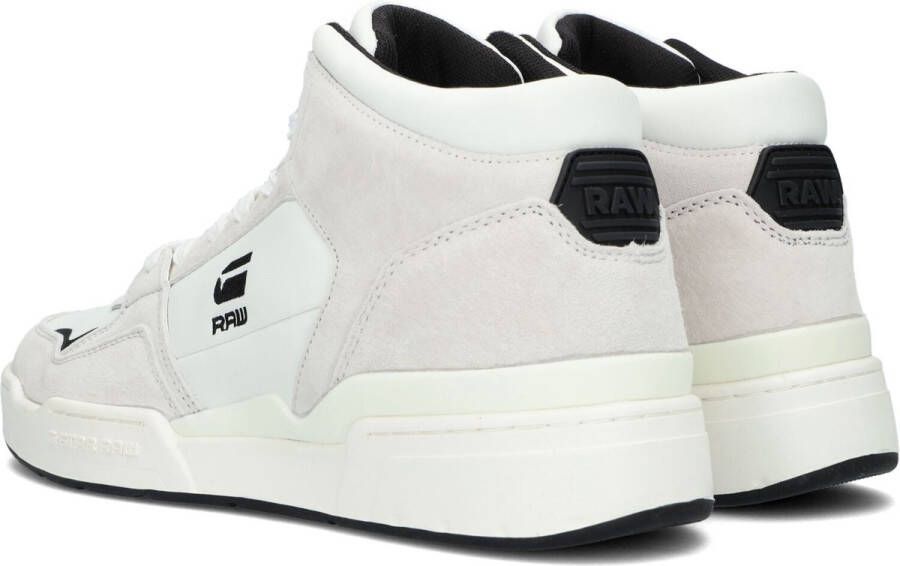 G-Star Raw Attacc Mid Bsc M Hoge sneakers Leren Sneaker Heren Wit