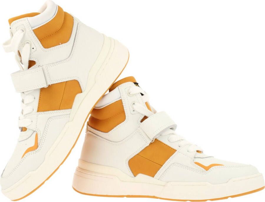 G-STAR Raw Attacc Mid Lea W Hoge sneakers Leren Sneaker Dames Wit