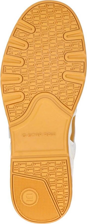 G-STAR Raw Attacc Mid Lea W Hoge sneakers Leren Sneaker Dames Wit