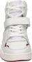 G-Star G Star Raw Attacc Mid Lea W Hoge sneakers Leren Sneaker Dames Wit - Thumbnail 9