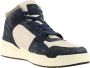 G-Star G Star Raw Attacc Mid Nub M Hoge sneakers Leren Sneaker Heren Blauw - Thumbnail 14