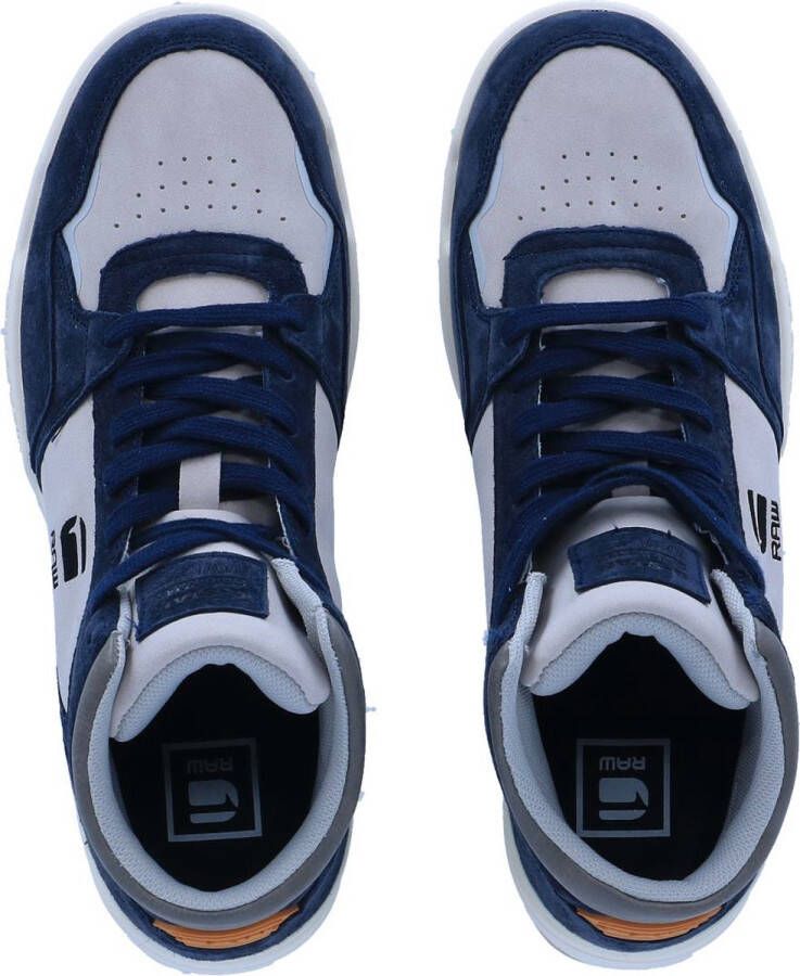 G-Star G Star Raw Attacc Mid Nub M Hoge sneakers Leren Sneaker Heren Blauw - Foto 14